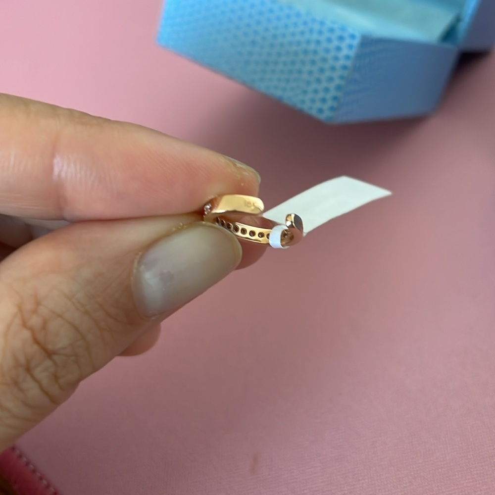 Anita Ko Diamond Ear Cuff 18K Rose Gold  Brand New with Tag - Picture 7 of 11